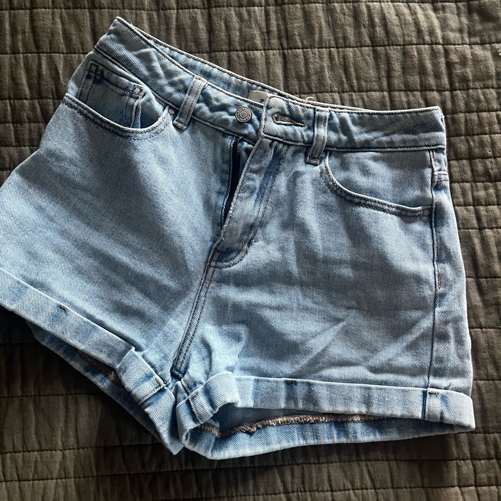 Pacsun Light Blue Denim Women's Shorts